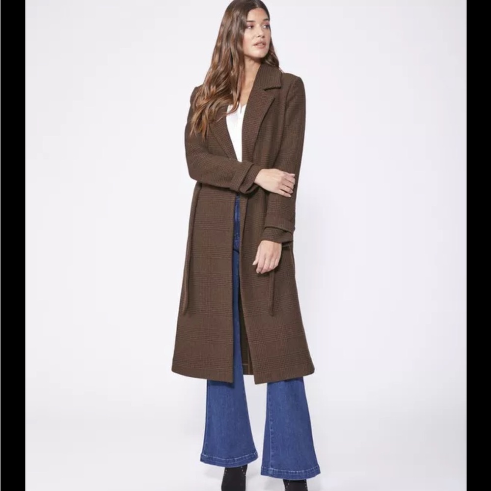 Paige Jona Wool Blend Long Coat
